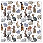 Funny Bunny Large Satin Scarf (Square)