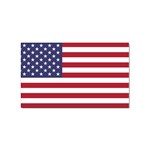 Flag_of_the_United_States Sticker (Rectangular)