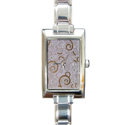 All of Life Come to Me with Ease Joy And Glory 1 Rectangle Italian Charm Watch from ArtsNow.com Front