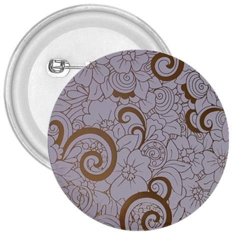 All of Life Come to Me with Ease Joy And Glory 1 3  Buttons from ArtsNow.com Front