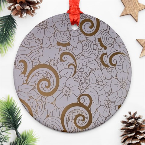 All of Life Come to Me with Ease Joy And Glory 1 Ornament (Round) from ArtsNow.com Front