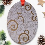 All of Life Come to Me with Ease Joy And Glory 1 Ornament (Oval)