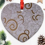 All of Life Come to Me with Ease Joy And Glory 1 Ornament (Heart)