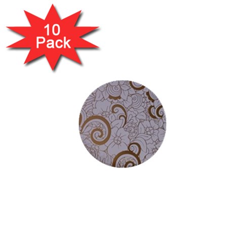 All of Life Come to Me with Ease Joy And Glory 1 1  Mini Buttons (10 pack)  from ArtsNow.com Front