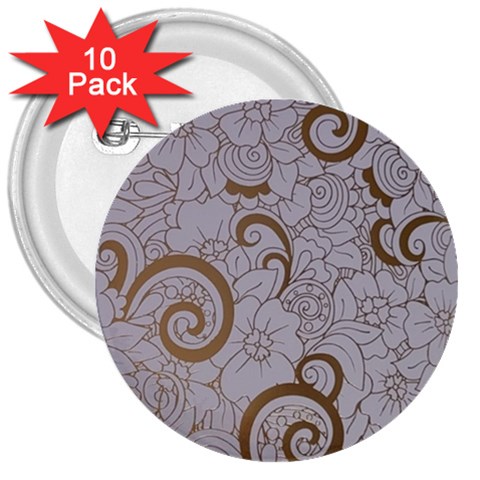 All of Life Come to Me with Ease Joy And Glory 1 3  Buttons (10 pack)  from ArtsNow.com Front
