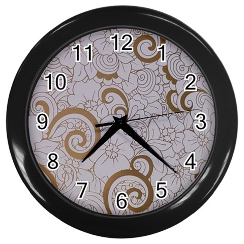 All of Life Come to Me with Ease Joy And Glory 1 Wall Clock (Black) from ArtsNow.com Front