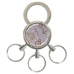 All of Life Come to Me with Ease Joy And Glory 1 3-Ring Key Chain