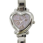 All of Life Come to Me with Ease Joy And Glory 1 Heart Italian Charm Watch