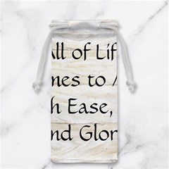 All of Life Come to Me with Ease Joy And Glory 1 Jewelry Bag from ArtsNow.com Back