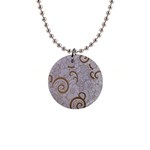 All of Life Come to Me with Ease Joy And Glory 1 1  Button Necklace