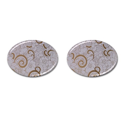 All of Life Come to Me with Ease Joy And Glory 1 Cufflinks (Oval) from ArtsNow.com Front(Pair)