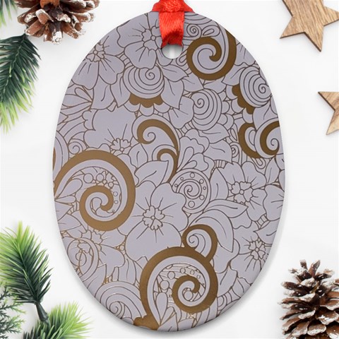 All of Life Come to Me with Ease Joy And Glory 1 Oval Ornament (Two Sides) from ArtsNow.com Front
