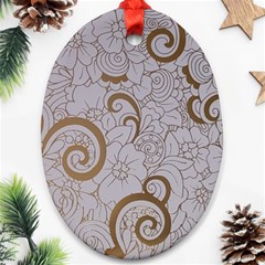 All of Life Come to Me with Ease Joy And Glory 1 Oval Ornament (Two Sides) from ArtsNow.com Front