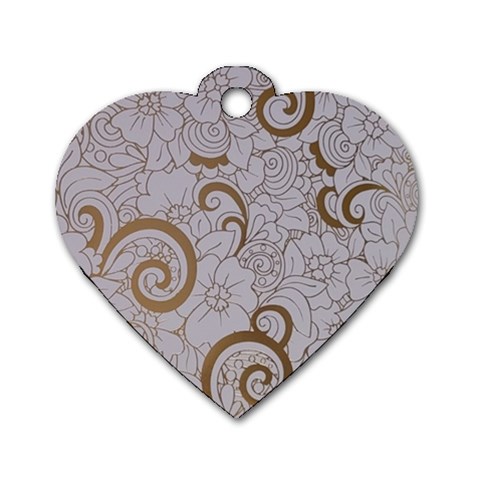 All of Life Come to Me with Ease Joy And Glory 1 Dog Tag Heart (One Side) from ArtsNow.com Front