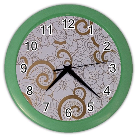All of Life Come to Me with Ease Joy And Glory 1 Color Wall Clock from ArtsNow.com Front