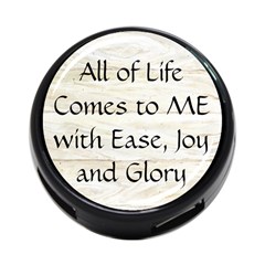 All of Life Come to Me with Ease Joy And Glory 1 4 Back