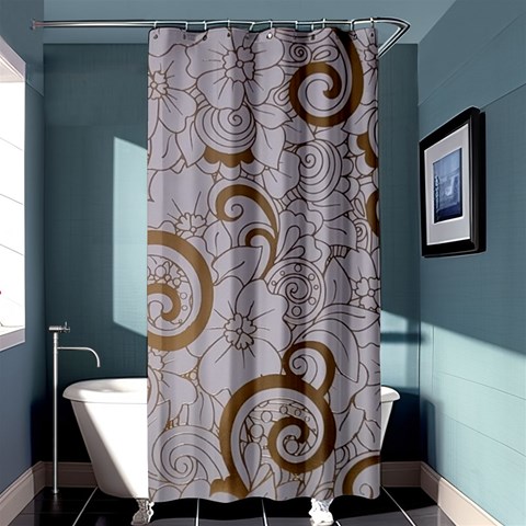 All of Life Come to Me with Ease Joy And Glory 1 Shower Curtain 36  x 72  (Stall)  from ArtsNow.com Curtain(36 X72 ) - 33.26 x66.24  Curtain(36 X72 )