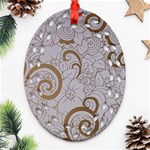 All of Life Come to Me with Ease Joy And Glory 1 Ornament (Oval Filigree)
