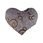 All of Life Come to Me with Ease Joy And Glory 1 Standard 16  Premium Heart Shape Cushions