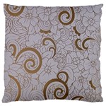 All of Life Come to Me with Ease Joy And Glory 1 Large Flano Cushion Case (Two Sides)