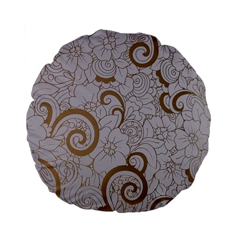 All of Life Come to Me with Ease Joy And Glory 1 Standard 15  Premium Flano Round Cushions from ArtsNow.com Front