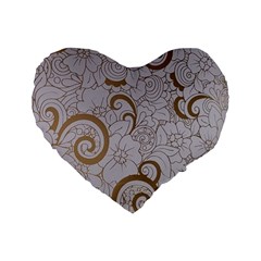 All of Life Come to Me with Ease Joy And Glory 1 Standard 16  Premium Flano Heart Shape Cushions from ArtsNow.com Front