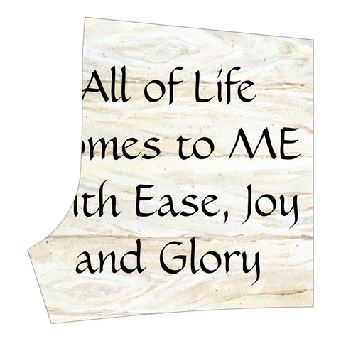 All of Life Come to Me with Ease Joy And Glory 1 Boyleg Bikini Wrap Bottoms from ArtsNow.com Back Right