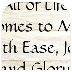 All of Life Come to Me with Ease Joy And Glory 1 Toiletries Pouch from ArtsNow.com Cover