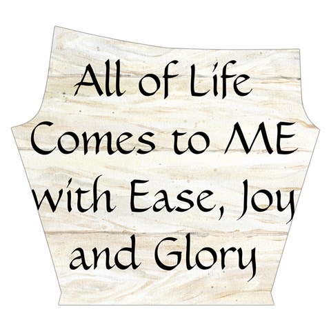 All of Life Come to Me with Ease Joy And Glory 1 Yoga Cropped Leggings from ArtsNow.com Right