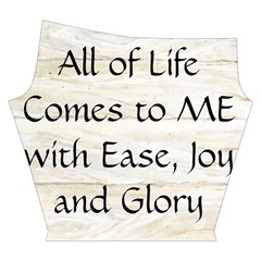 All of Life Come to Me with Ease Joy And Glory 1 Yoga Cropped Leggings from ArtsNow.com Right