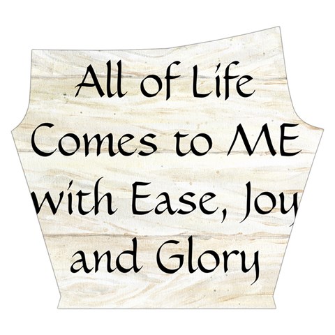 All of Life Come to Me with Ease Joy And Glory 1 Yoga Cropped Leggings from ArtsNow.com Left