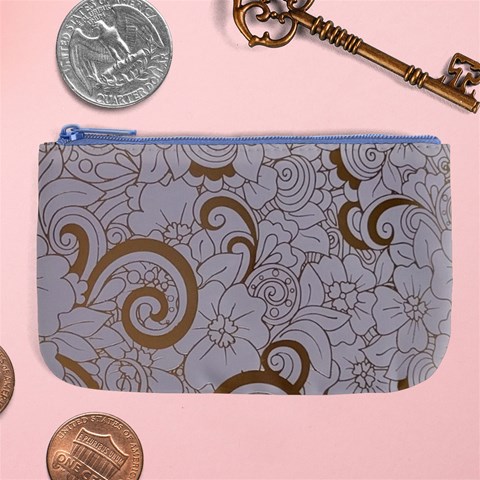 All of Life Come to Me with Ease Joy And Glory 1 Large Coin Purse from ArtsNow.com Front