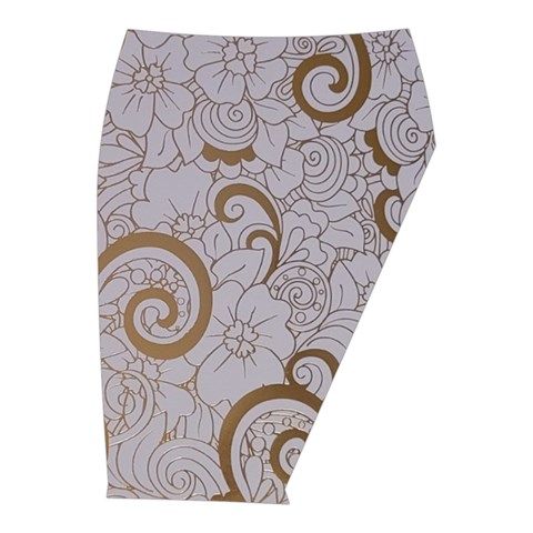 All of Life Come to Me with Ease Joy And Glory 1 Midi Wrap Pencil Skirt from ArtsNow.com  Front Right 