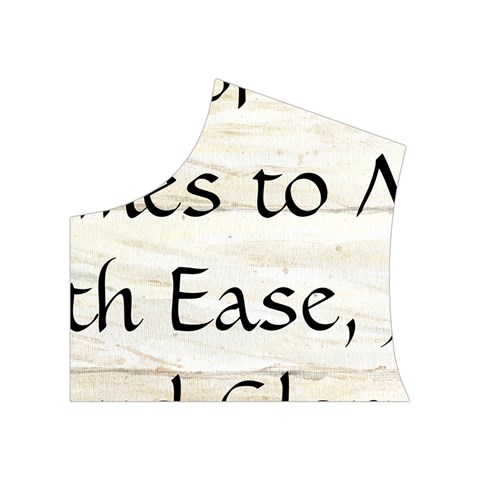 All of Life Come to Me with Ease Joy And Glory 1 Women s Button Up Vest from ArtsNow.com Top Left
