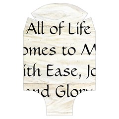 All of Life Come to Me with Ease Joy And Glory 1 Luggage Cover (Small) from ArtsNow.com Back