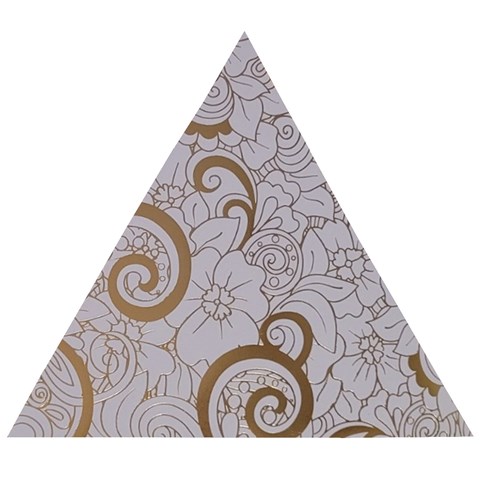 All of Life Come to Me with Ease Joy And Glory 1 Wooden Puzzle Triangle from ArtsNow.com Front
