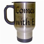 All of Life Come to Me with Ease Joy And Glory 1 Travel Mug (Silver Gray)