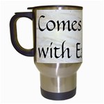 All of Life Come to Me with Ease Joy And Glory 1 Travel Mugs (White)