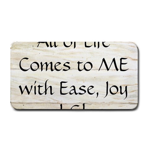 All of Life Come to Me with Ease Joy And Glory 1 Medium Bar Mats from ArtsNow.com 16 x8.5  Bar Mat