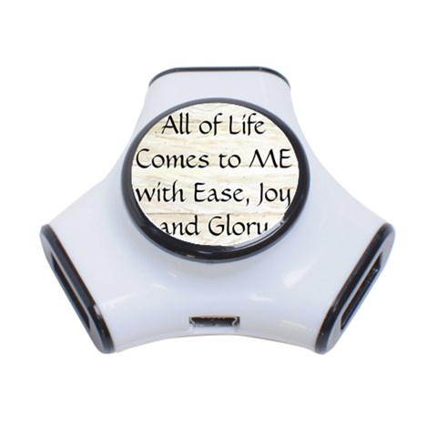 All of Life Come to Me with Ease Joy And Glory 1 3 Front