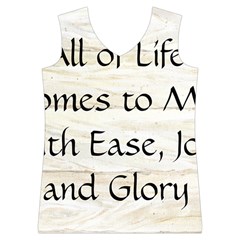 All of Life Come to Me with Ease Joy And Glory 1 Women s Basketball Tank Top from ArtsNow.com Front