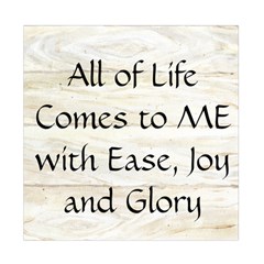 All of Life Come to Me with Ease Joy And Glory 1 Duvet Cover Double Side (Full/ Double Size) from ArtsNow.com Back