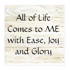 All of Life Come to Me with Ease Joy And Glory 1 Duvet Cover Double Side (Queen Size) from ArtsNow.com Back