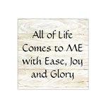 All of Life Come to Me with Ease Joy And Glory 1 Satin Bandana Scarf