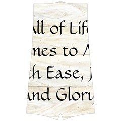 All of Life Come to Me with Ease Joy And Glory 1 Boyleg Halter Swimsuit  from ArtsNow.com Front Body