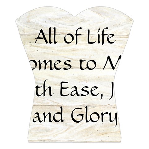 All of Life Come to Me with Ease Joy And Glory 1 Halter Swimsuit from ArtsNow.com Front