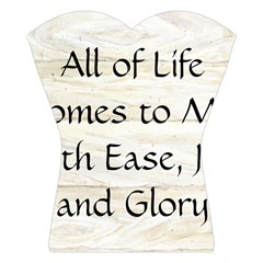 All of Life Come to Me with Ease Joy And Glory 1 Halter Swimsuit from ArtsNow.com Front