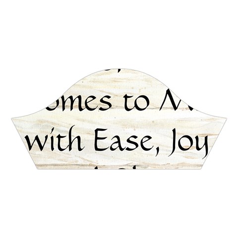 All of Life Come to Me with Ease Joy And Glory 1 Cotton Crop Top from ArtsNow.com Left Sleeve