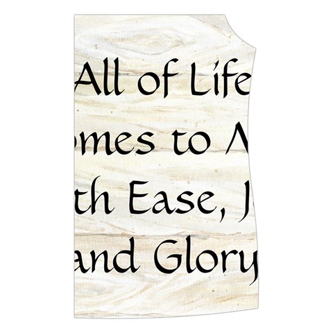 All of Life Come to Me with Ease Joy And Glory 1 Women s Button Up Vest from ArtsNow.com Front Left