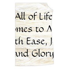 All of Life Come to Me with Ease Joy And Glory 1 Women s Button Up Vest from ArtsNow.com Front Left